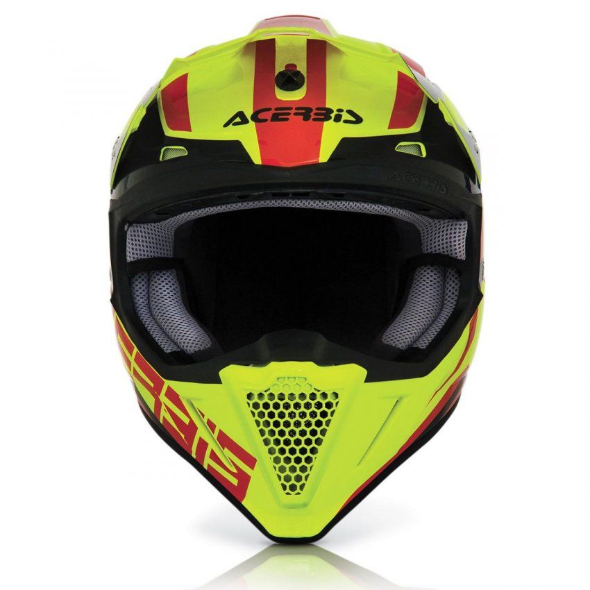 CASCO ACERBIS PROFILE 2.0  KINGSLAYER  AMARILLO /ROJO