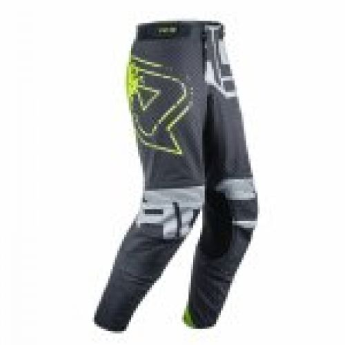 PANTALONES ACERBIS MX CARBON FLEX  NEGRO:AMARILLO FLÚOR