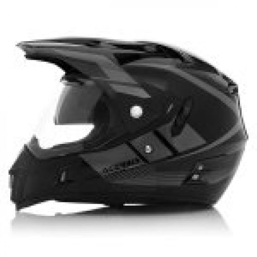 CASCO ACERBIS ACTIVE GRAFIXX  NEGRO/GRIS