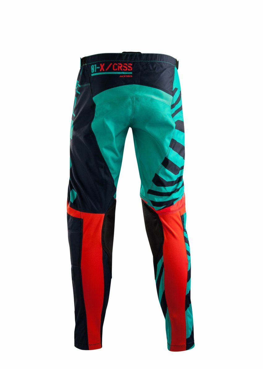 PANTALONES MX ACERBIS DREAMEVIL  AZUL/VERDE "EDICIÓN ESPECIAL"