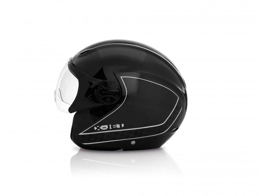 CASCO ACERBIS X JET ON BIKE NEGRO