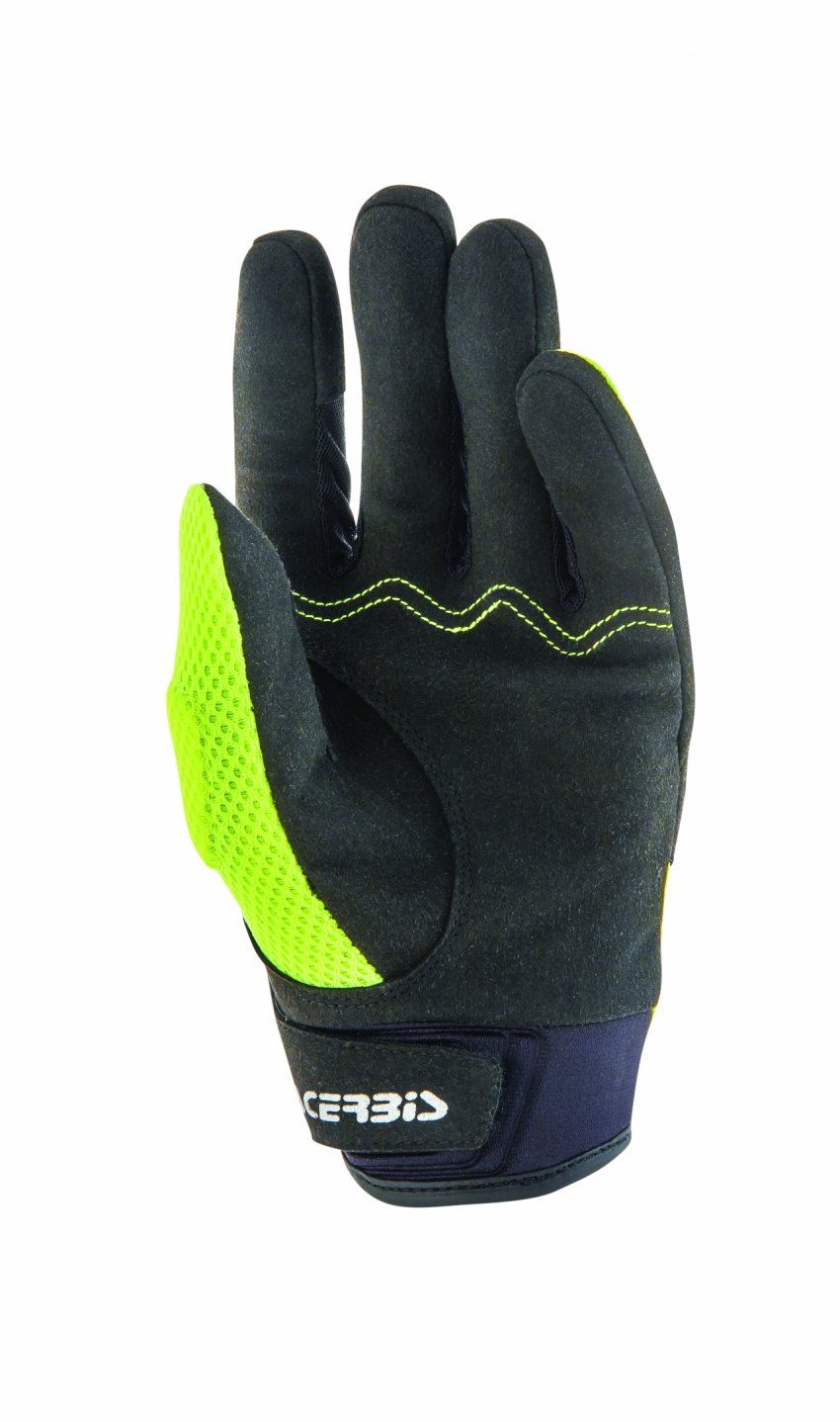 GUANTES ACERBIS RAMSEY MY VENTED  NEGRO/AMARILLO