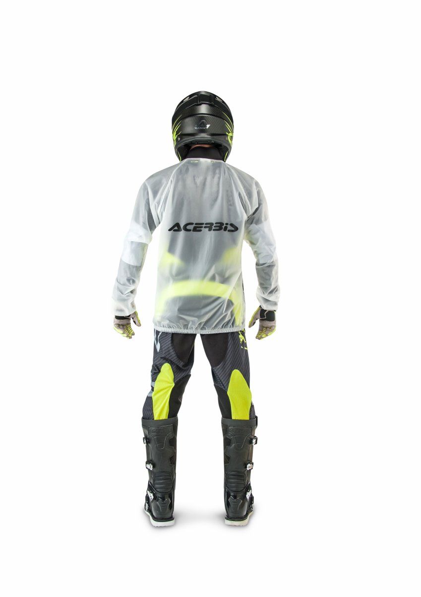 CHUBASQUERO ACERBIS RAIN PRO CLEAR 3.0  TRANSPARENTE