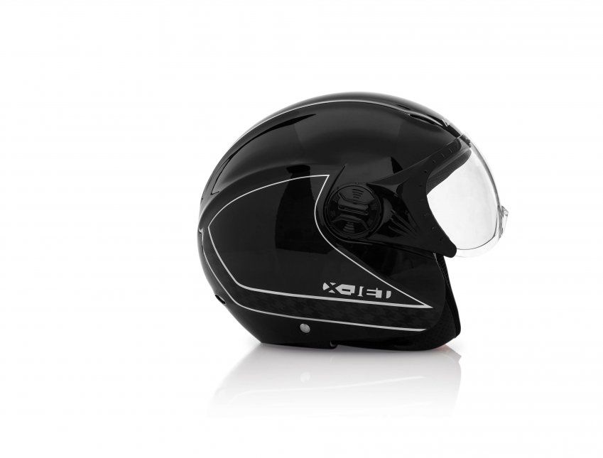 CASCO ACERBIS X JET ON BIKE NEGRO