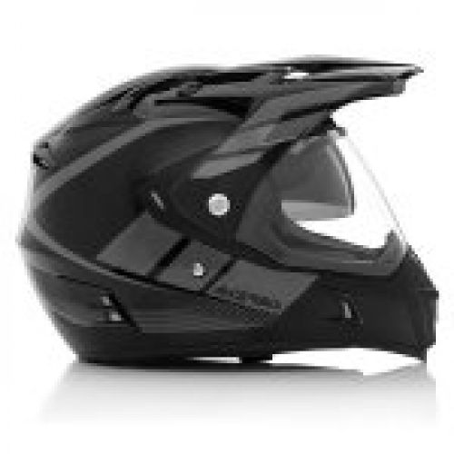 CASCO ACERBIS ACTIVE GRAFIXX  NEGRO/GRIS