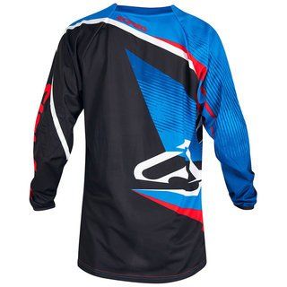 CAMISETA ACERBIS MX PROFILE AZUL/NEGRO