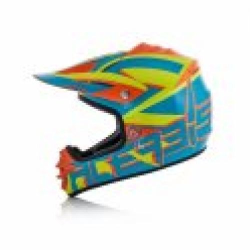 CASCO ACERBIS IMPACT JUNIOR 3.0 AZUL/NARANJA