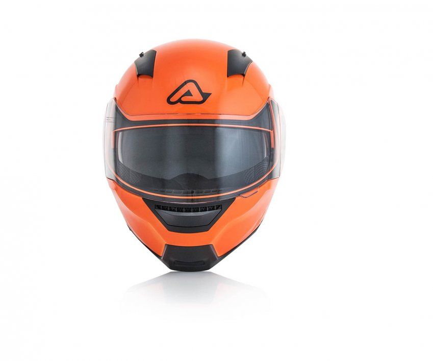 CASCO ACERBIS BOX G 348  NARANJA FLÚOR