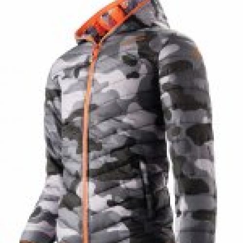 CAZADORA ACERBIS  YVES KID GRIS:NARANJA