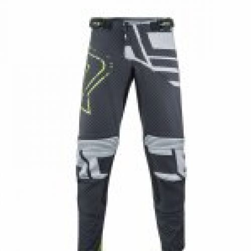 PANTALONES ACERBIS MX CARBON FLEX  NEGRO/AMARILLO FLÚOR