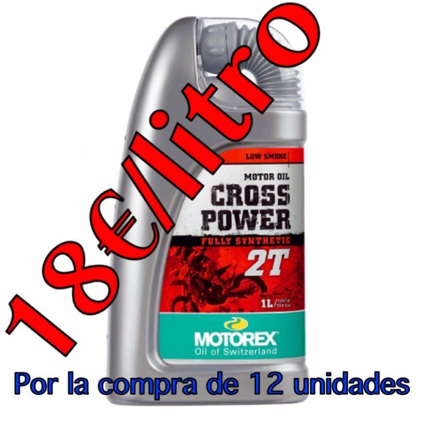 ACEITE MOTOREX CROSSPOWER 2T 1L