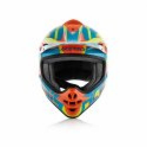 CASCO ACERBIS IMPACT JUNIOR 3.0 AZUL/NARANJA