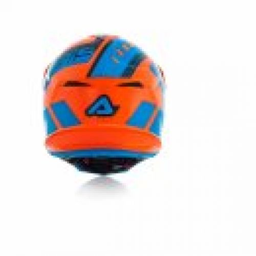 CASCO ACERBIS PROFILE 4  NARANJA/AZUL