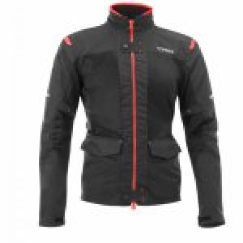 CAZADORA ACERBIS RAMSEY 2,0 LONG VENTED  NEGRO/ROJO