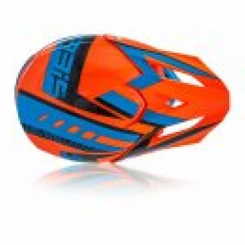 CASCO ACERBIS PROFILE 4  NARANJA/AZUL