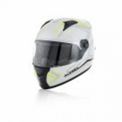 CASCO ACERBIS FULL RACE FS 807 blanco:amar22762