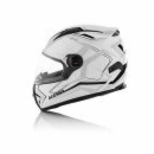 CASCO ACERBIS FULL RACE FS 807 BLANCO/ NEGRO