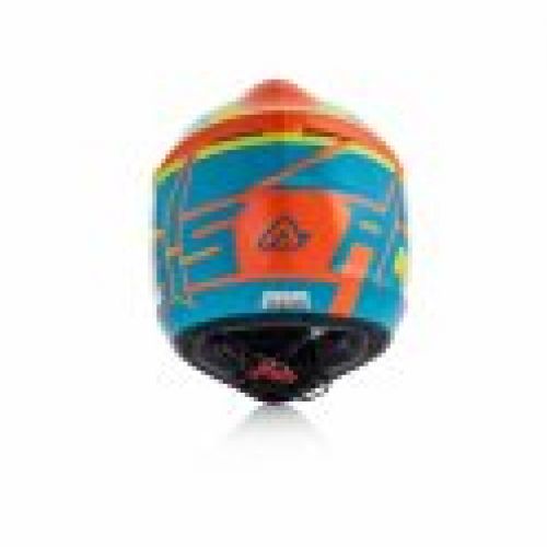 CASCO ACERBIS IMPACT JUNIOR 3.0 AZUL/NARANJA