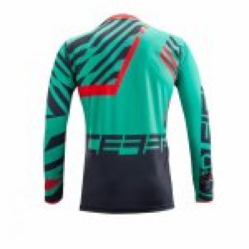 CAMISETA MX ACERBIS DREAMEVIL AZUL/VERDE "EDICIÓN ESPECIAL"