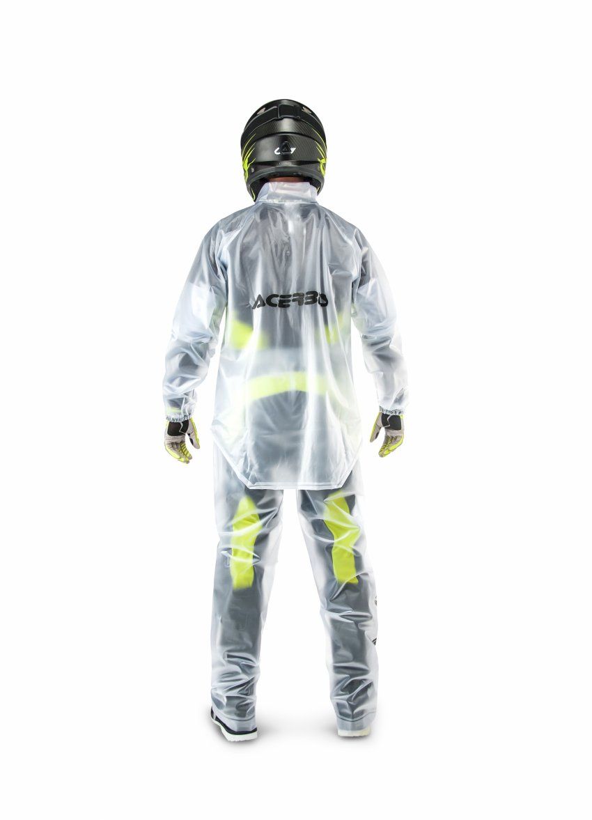 CHUBASQUERO ACERBIS RAIN CLEAR 3.0 TRANSPARENTE