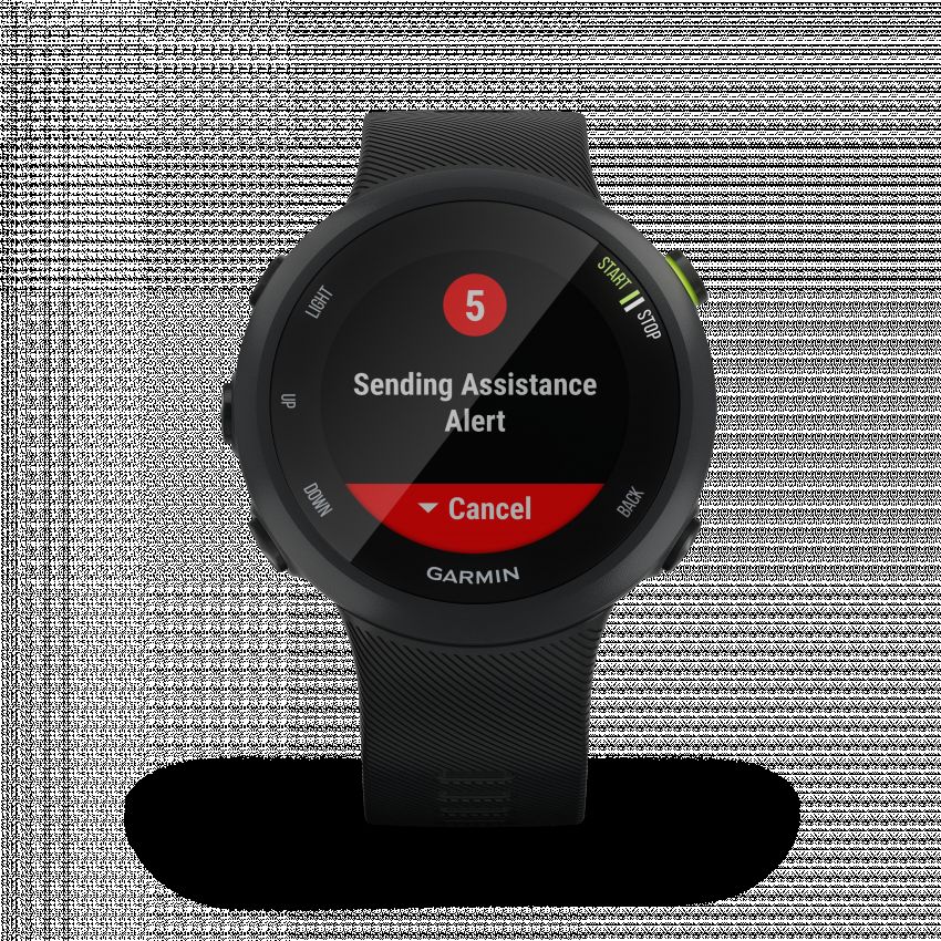 RELOJ GARMIN FORERUNNER 45 NEGRO