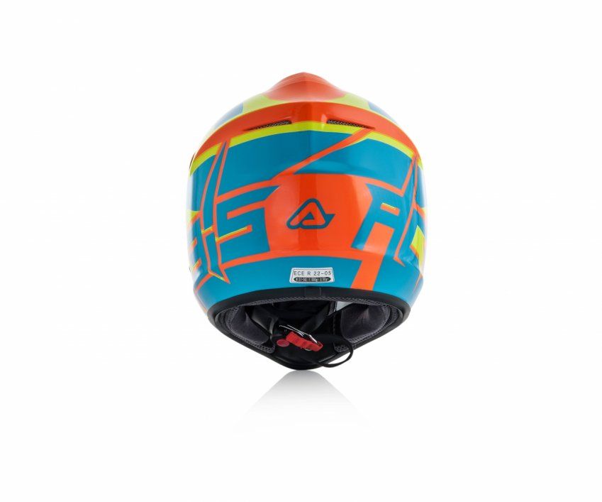 CASCO ACERBIS IMPACT JUNIOR 3.0 AZUL/NARANJA