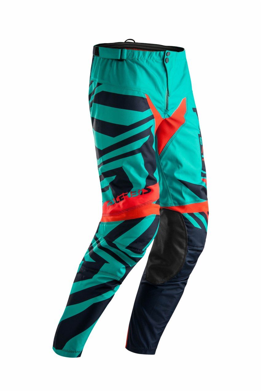 PANTALONES MX ACERBIS DREAMEVIL  AZUL/VERDE "EDICIÓN ESPECIAL"