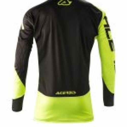 CAMISETA ACERBIS MX GEAR  AMARILLO FLUOR/NEGRO