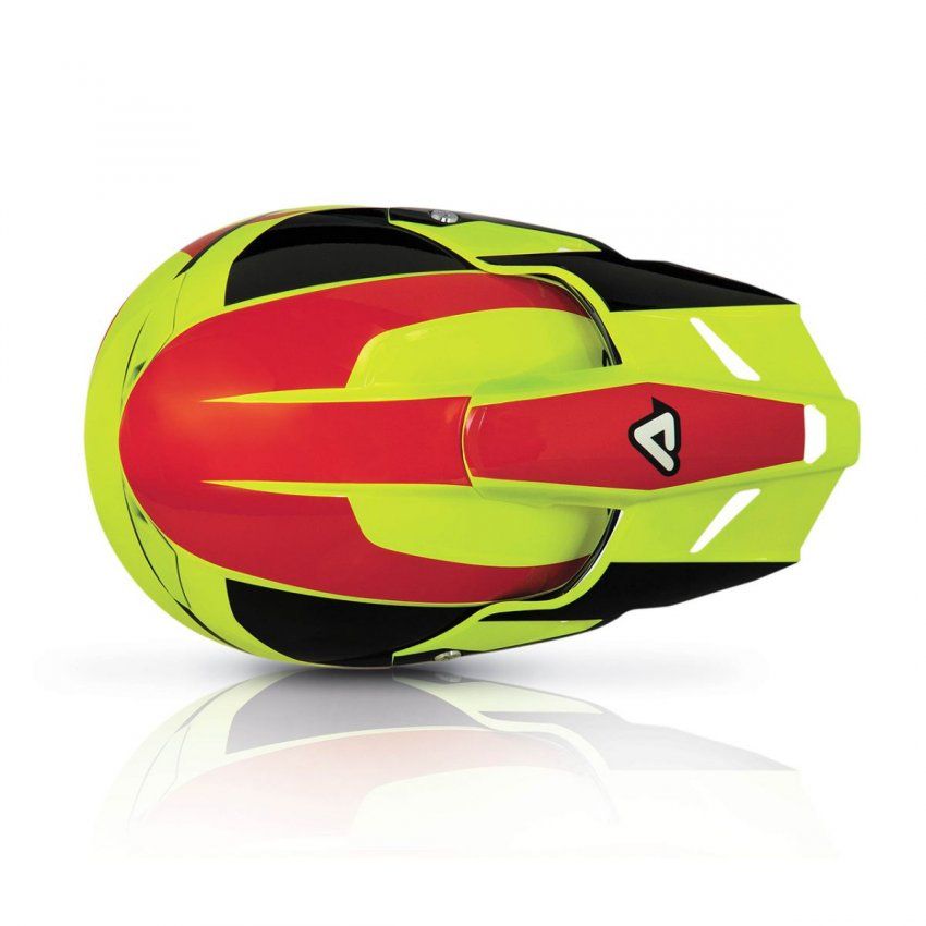 CASCO ACERBIS PROFILE 2.0  KINGSLAYER  AMARILLO /ROJO