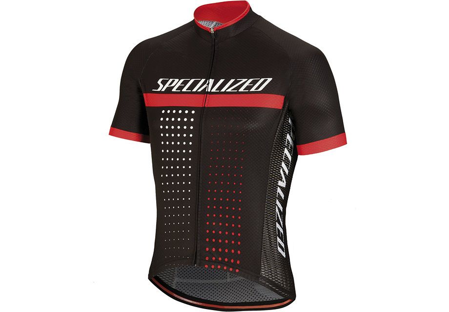 MAILLOT SPECIALIZED MC RBX COMP NEGRO/ROJO 2018 |