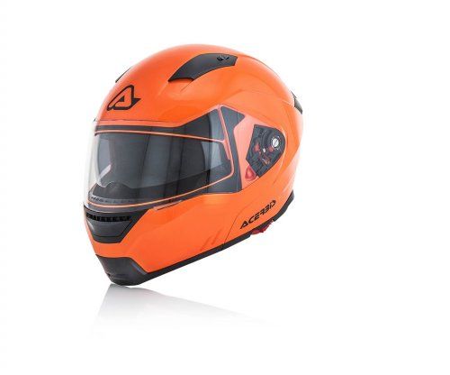Cascos para moto naranja 2025