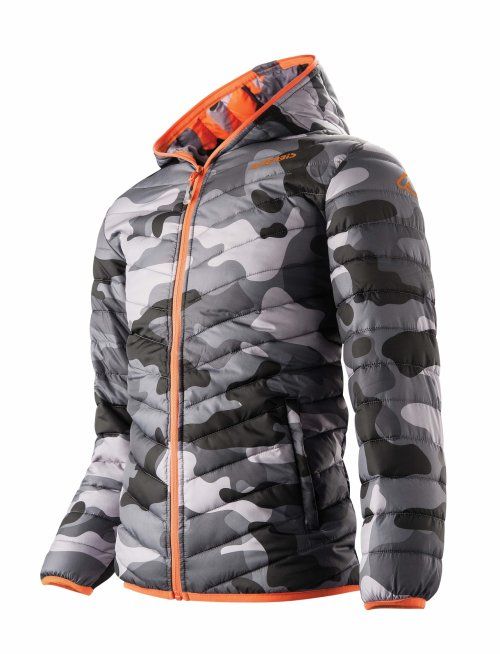 CAZADORA ACERBIS  YVES KID GRIS:NARANJA