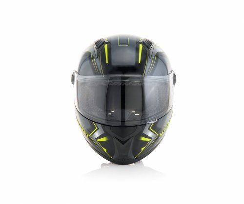 CASCO ACERBIS FULL RACE FS 807 NEGRO:AMARILLO FLÚOR